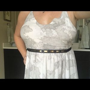Belt with gold detail